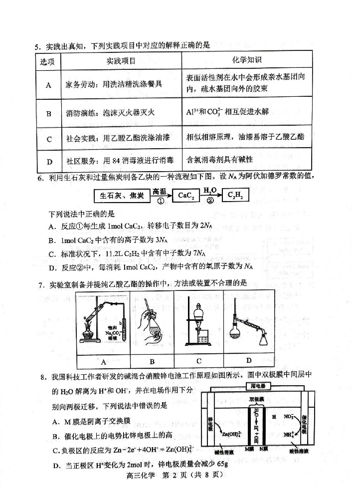 化学试题2025年东北三省四城市联考暨沈阳市高三质量监测（二）_02.jpg