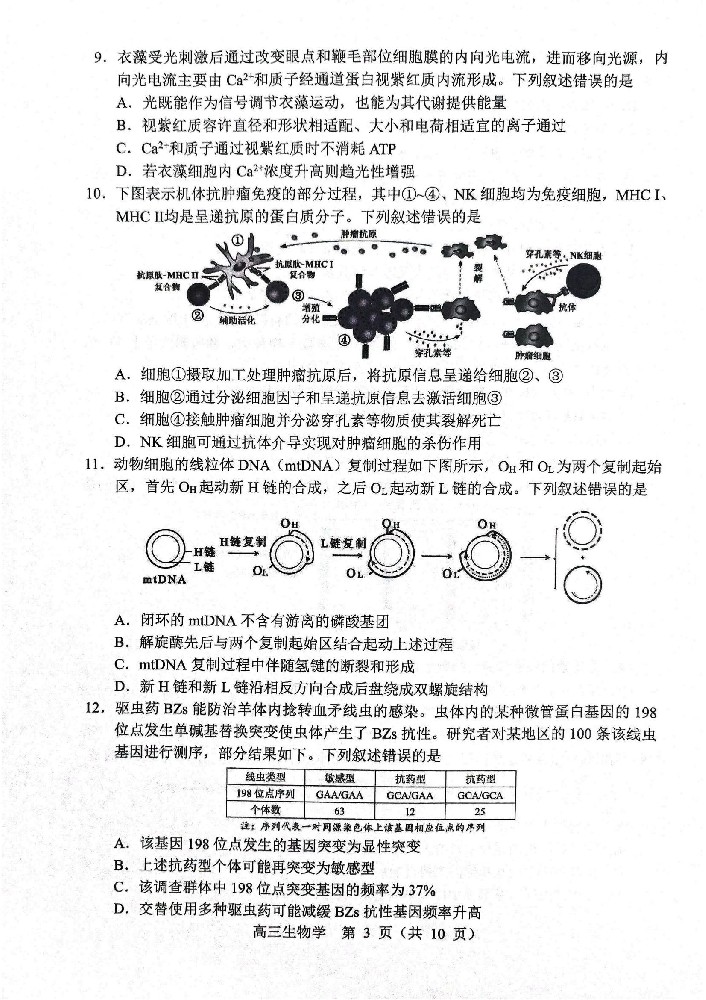 生物试题2025年东北三省四城市联考暨沈阳市高三质量监测（二）_03.jpg